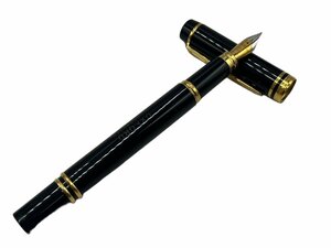 極美品 WATERMAN ウォーターマン 100周年記念 1883-1983 ル・マン100 18K 750 万年筆 両様式 本体 ブラック 筆記用具 筆記具 文房具