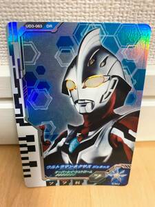 ディメンションカード ウルトラマンネクサス ジュネッス UD3-063 DR フュージョンファイト ウルトラ ディメンション レア カード デッカー