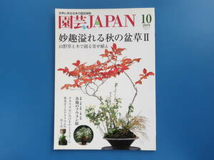 園芸JAPAN 2019年10月号/らん蘭ラン/特集:妙趣溢れる秋の盆草Ⅱ山野草と木で創る寄せ植え/各地のフウラン展/テラリウムムシトリスミレほか