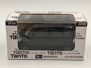 即決有◆プルバックカー DAIHATSU ダイハツ タント TanTo カスタム トップエディション ブラック LA600S 非売品 カラーサンプル◆ミニカー