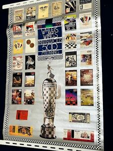 ☆インディ 500 インディアナポリス 1991 ホログラムポスター