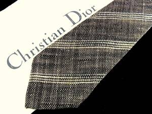 Ｙ■E1027Y●良品●【Dior】ディオール ネクタイ
