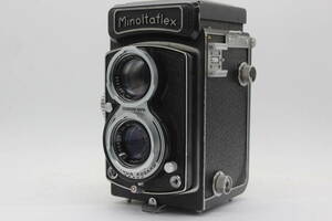 【返品保証】 ミノルタ Minoltaflex CHIYOKO ROKKOR 75mm F3.5 二眼カメラ v83