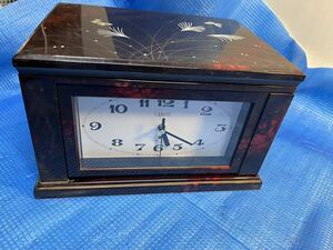 ジュエリーボックス オルゴール　時計アンティーク 置物　レトロ 宝石箱　アクセサリーケース