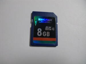 8GB　SDHCカード　KINGMAX　フォーマット済み　メモリーカード　SDカード