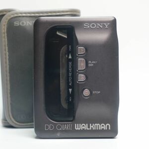 13) SONY ソニー WM-DD9 WALKMAN ウォークマン カセット レトロ品 専用ケース付き ジャンク