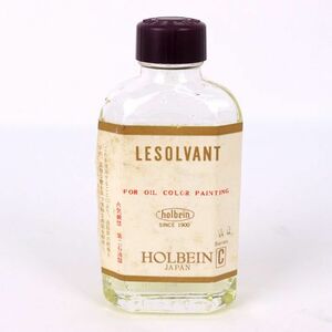 ホルベイン ルソルバン 画用液 油絵具 残７割程度 レディース HOLBEIN