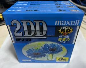 maxell製　未使用/未開封　希少品となった　２ＤＤ規格のＦＤ媒体　ＭＦ-２DD　１２枚セットです。