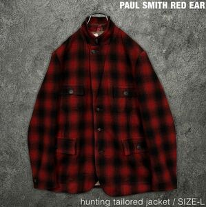 PAUL SMITH RED EAR ハンティング チェック テーラード ジャケット ポールスミス レッド イヤー カバーオール