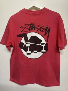 激レア！！！８0’S 初期！★ 黒タグ stussyOLD★スケート オールド STUSSY Tシャツ