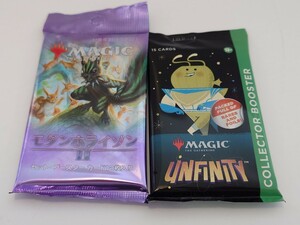 MTG Unfinity コレクター・ブースター 英語版 モダンホライゾン2 セットブースター　日本語版　1パックずつ　未開封