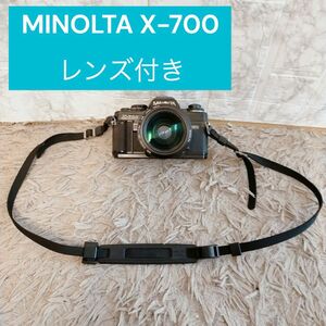 MINOLTA X-700 レンズ付き　カメラ　レンズ35-70㎜ 1:3.5