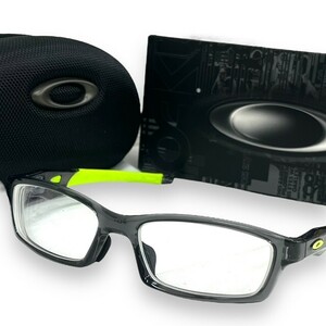 OAKLEYI オークリー メガネフレーム CROSSLINK クロスリンク 眼鏡 アイウェア 保存袋 スポーツ ケース付き OX8029-0256 スクエア ブラック