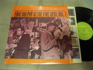 【US盤LP】「ERIC DOLPHY AT THE FIVE SPOT VOL.1」Prestige