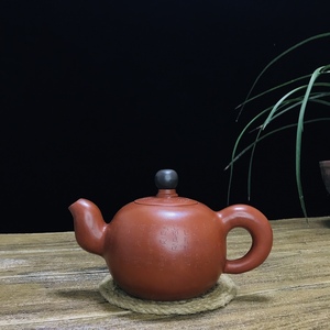 【典藏*紫砂壺*一粒珠壺】収蔵品 貴重物品 茶道具 古美術品 稀少珍蔵品 容量：550cc