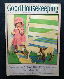 1933年 ジェシー・ウィルコックス・スミス 洋書 Good Housekeeping Jessie Willcox Smith/ジョン・ゴールズワージー/Temple Bailey
