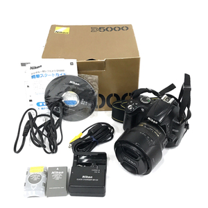 1円 Nikon D5000 AF-S DX NIKKOR 18-70mm 1:3.5-4.5G ED デジタル一眼レフカメラ レンズ L302002