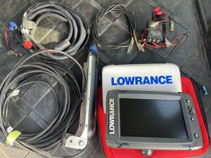 ローランス　エリート　7ti LOWRANCE ELITETi 魚群探知機 トータルスキャン　日本語表記　