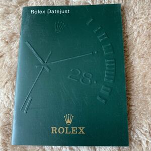 0743【希少必見】ロレックス デイトジャスト 冊子 ROLEX DATEJUST 定形94円発送可能