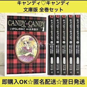 キャンディキャンディ いがらしゆみこ 文庫版 漫画 全巻セット