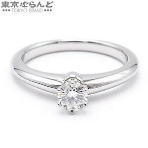 101688777 ティファニー TIFFANY&Co. ソリティア プラチナ Pt950 ダイヤモンド リング・指輪 レディース 0.21ct 8号相当 仕上済