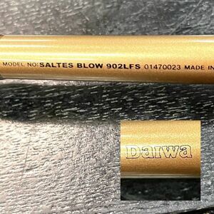 ★☆美品 釣具/釣り道具 釣竿/ベイトロッド Daiwa/ダイワ SALTES BLOW 902LFS☆★