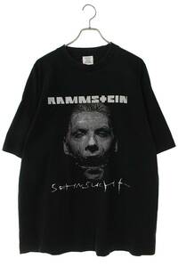 ヴェトモン VETEMENTS 17AW RAMMSTEIN PRINTED T-SHIRT MAH18TR27 サイズ:S オーバーサイズラムシュタインプリントTシャツ 中古 FK04