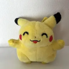 ピカチュウ　ぬいぐるみ　にっこり　バンザイ　ポケモン初期初代　TOMY