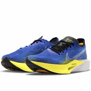 26.0cm 新品 NIKE ZOOMX VAPORFLY NEXT% 3 ヴェイパーフライ ネクスト％ ランニングシューズ マラソン レース ズームX 青 ブルー 黄色 白