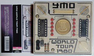 YMO 「WORLD TOUR 1980」 CD 帯付き(ヤケ有り)　2枚組