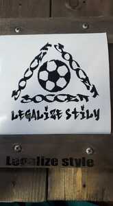 ★転写ステッカー★LEGALIZE STILY★ サッカー ロゴ グラフィティ ストリート(1)