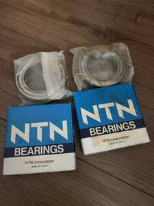 NTN BEARINGS ボールベアリング 6010ZZ/2AU 2個 未使用 日本製