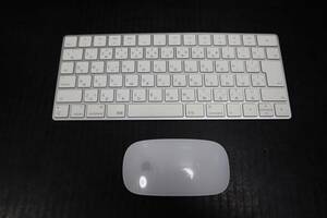 E7572 Y Apple アップル 純正 Magic Keyboard A1644 (凹みあり）/A1657 マウス キーボード セット
