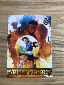 ストリートファイター15周年 トレーディングカード　STREET FIGHTER 15TH CAPCOM カプコン SP2 リュウ　春麗　さくら　ベガ