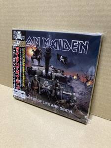 PROMO！美盤CD +DVD帯付！アイアン・メイデン Iron Maiden / A Matter Of Life And Death Toshiba TOCP-66666 見本盤 SAMPLE 2006 JAPAN NM