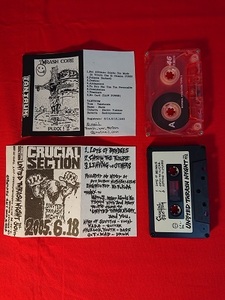 【2000年.DEMO】TANTRAM/Noi Abbiamo Scielto .../【2005年.限定50本】CRUCIAL SECTION/UNTITLED.../GISM.GLOOM.DISCLOSE.DISCHARGE.