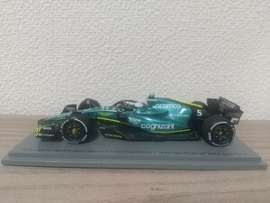 スパーク 1/43 アストンマーティン AMR22 S・ベッテル 2022 アブダビGP ラストレース