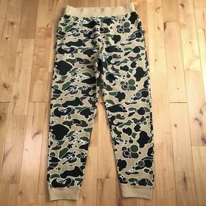 STA camo スウェットパンツ Mサイズ a bathing ape BAPE star camo エイプ ベイプ アベイシングエイプ 迷彩 psyche camo sweat pants m85