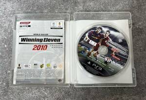 美品 中古 KONAMI PS3 ソフト Winning Eleven 2010 ウイニングイレブン 起動 動作確認済み コナミ ゲームソフト 人気 サッカー 付属品 完備