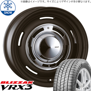 新品 スズキ スイフトスポーツ 195/45R17 17インチ BS BLIZZAK VRX3 CRIMSON DEAN CrossCountry スタッドレス タイヤ ホイール セット 4本