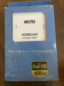 HD Video コンバーター　HDMI RCA端子変換アダプタ