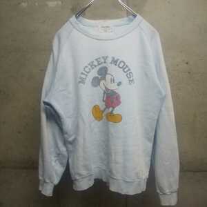 80s 日本製 vintage mickey スウェット ディズニー ミッキー トレーナー ヴィンテージ ビンテージ レトロ used 古着