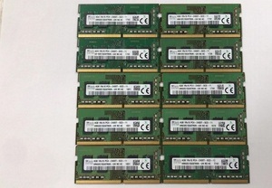 初期保障★SK hynix 4GB PC4-2400T SODIMM メモリ HMA851S6AFR6N DDR4-19200 DDR4 PC4-19200 10枚★送料無料