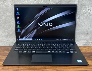 1円～ ●SONY VAIO Pro PK / Core i7 8565U (1.80GHz) / メモリ 16GB / SSD 128GB / 14型 4K (3840×2160) / Windows10 Pro 64bit