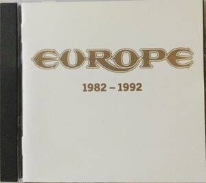 ●CD 【ロック名盤】『ヨーロッパ19821992ベストアルバム』国内盤　ライナー剥がれあり、他はおおむね良好。