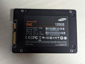 SAMSUNG SSD120GB【動作確認済み】2601　