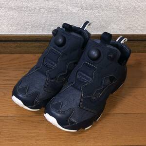 REEBOK INSTA PUMP FURY OG DENIM PACK GX8624 23.5cm リーボック ポンプフューリー デニム インディゴ ネイビー ホワイト 紺 白 INSTAPUMP