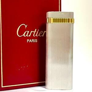  希少 Cartier カルティエ ライター シルバー ゴールド 喫煙具 喫煙グッズ