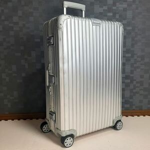 【人気モデル】RIMOWA リモワ TOPAS トパーズ 82L 4輪 MW TSAロック シルバー オリジナル チェックインL アルミ スーツケース キャリー