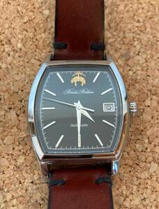 ★腕時計 Brooks Brothers ブルックスブラザーズ NH35-5000 自動巻き ブラック デイト メンズ腕時計☆中古品